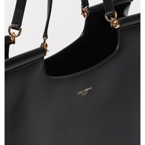 Dolce & Gabbana Sicily Large Tote Bag Women Black