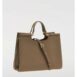 Dolce & Gabbana TopHandle Leather Handbag Women Grey