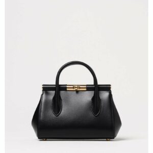 Dolce & Gabbana Sicily Top Handle Bag Women Black Clutch Bags ONE SIZE Black