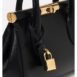 Dolce & Gabbana Sicily Top Handle Bag Women Black Clutch Bags