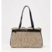 Dolce & Gabbana Raffia Woven Tote Bag Women Beige Shoulder Bags ONE SIZE Beige