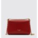 Dolce & Gabbana Sicily Chain Bag Elegant Leather Women Red Clutch Bags