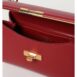Dolce & Gabbana Sicily Chain Bag Elegant Leather Women Red Clutch Bags