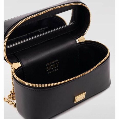 Dolce & Gabbana Chain Bag Clutch Women Black Clutch Bags