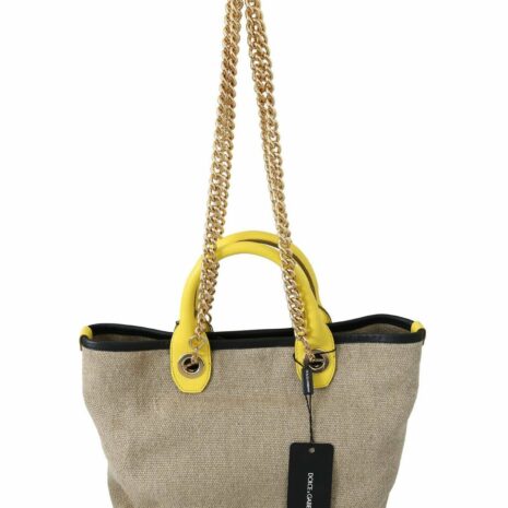 Dolce & Gabbana Chain Strap Shoulder Sling Tote Bag