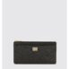 Dolce & Gabbana Zippered Leather Card Holder Women Black Wallets ONE SIZE Black