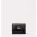 Dolce & Gabbana DG Leather Wallet Women Black Wallets & Pouches ONE SIZE Black