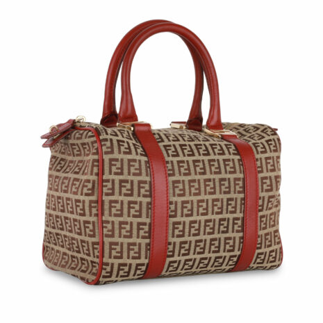 BO3887-FENDI-VINTAGESMALLBOSTON-REDTRIMBROWNZUCCHINOCANVASGHW-_425_6122