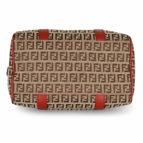 BO3887-FENDI-VINTAGESMALLBOSTON-REDTRIMBROWNZUCCHINOCANVASGHW-_425_6126
