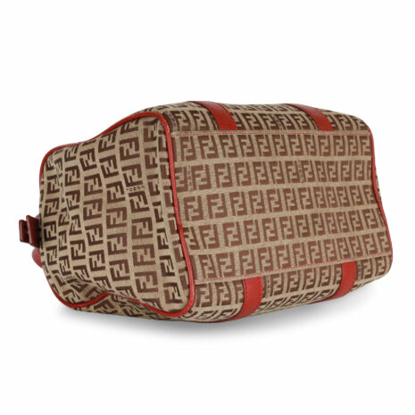 BO3887-FENDI-VINTAGESMALLBOSTON-REDTRIMBROWNZUCCHINOCANVASGHW-_425_6127