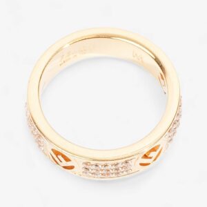Fendi FF Ring Gold Base Metal Medium (54mm)