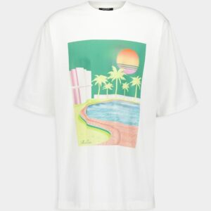 Postcard Print T-Shirt