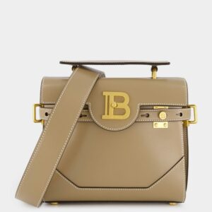 Brown Calfskin B-Buzz 23 Bag