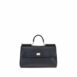 Dolce & Gabbana Miss Sicily Top Handle Bag Women Black Shoulder Bags ONE SIZE Black