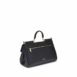 Dolce & Gabbana Miss Sicily Top Handle Bag Women Black Shoulder Bags