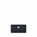 Dolce & Gabbana ZipAround Leather Wallet Women Black ONE SIZE Black