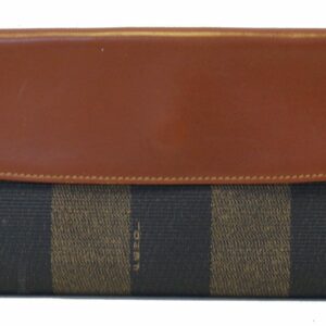 FENDI Brown Leather Wallet