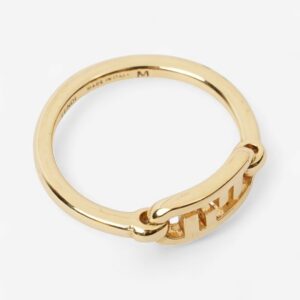 Fendi O'Lock Ring Gold Base Metal Medium (54mm)