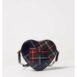 Dolce & Gabbana HeartShaped Plaid Crossbody Bag Kids Blue ONE SIZE Blue