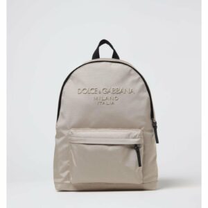 Dolce & Gabbana Dolce Gabbana Logo Backpack Kids Beige Bags ONE SIZE Beige
