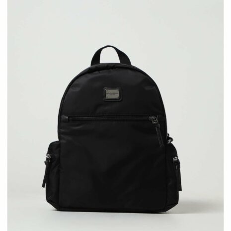 Dolce & Gabbana Nylon Backpack Kids Black Bags ONE SIZE Black