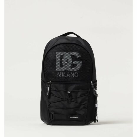 Dolce & Gabbana DG Milano Backpack Kids Black Bags ONE SIZE Black