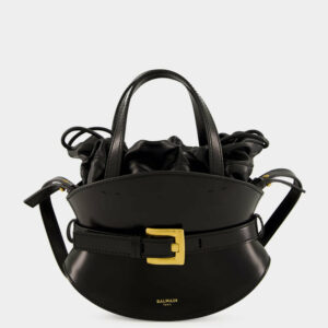 Black Shuffle Mini Leather Bag