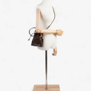 Fendi Mon Tresor Brown / Tobacco Calfskin Leather Mini