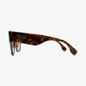 Fendi Roma Square Sunglasses Tortoise  Acetate 150mm