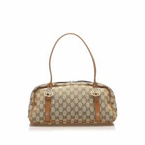 Gucci GG Canvas Lovely Tote Bag (SHG-11691)