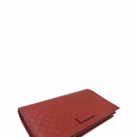 Gucci-Microguccissima-Wallet-on-Strap-Red-2808-4