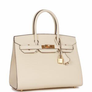 Hermes Birkin 30 Sellier Nata Epsom Gold Hardware - Exchange for NN