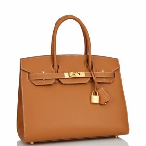 Hermes Birkin 30 Sellier Gold Epsom Gold Hardware