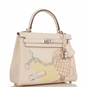 Hermes Kelly 25 Retourne In & Out Nata Swift Palladium Hardware