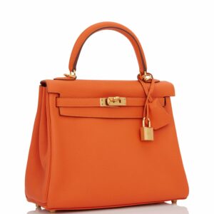 Hermes Kelly 25 Retourne Feu Togo Gold Hardware