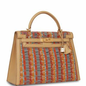 Hermes Kelly 32 Sellier Vibrato Sable Chamonix Gold Hardware