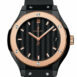 Hublot Classic Fusion 33Mm Black Dial Rubber Watch 581.co.1781.rx / None