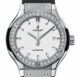 Hublot Classic Fusion 33Mm Quartz Titanium Ladies Watch 582.nx.2610.rx Silver