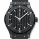 Hublot Classic Fusion Automatic Black Carbon Fiber Dial Rubber 45Mm Mens Watch 542.cm.1771.rx