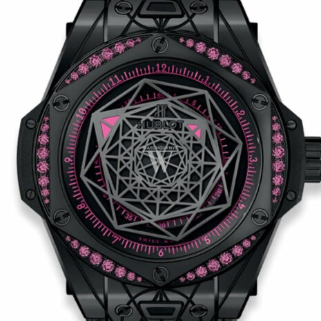 Hublot Big Bang Sang Bleu All Black Pink 465.cs.1119.vr.1233.mxm18 Watch