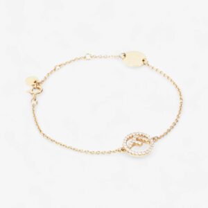 Fendi F is Fendi Bracelet Gold Base Metal Large