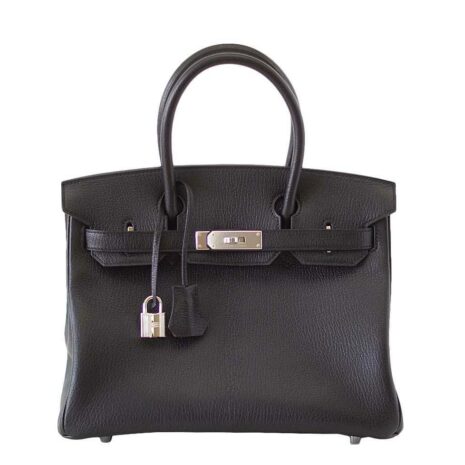 Hermes-Birkin-30-Black-New-Front