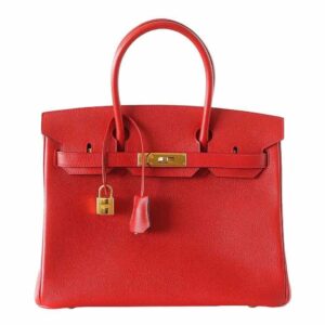 Hermes Birkin 30 Rouge Casaque Bag