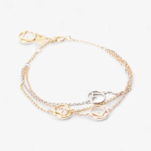 Fendi F is Fendi Bracelet Gold / Silver / Rose Gold Base Metal