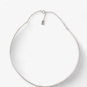 Fendi Small FF Choker Silver Base Metal