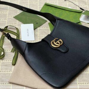 Gucci Aphrodite large shoulder bag black