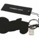 Dolce Gabbana Leather Dominico Stefano SICILY WESTERN Badge Keychain