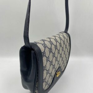 New Gucci Canvas Box Crossbody Bag