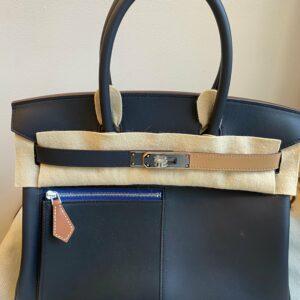 Hermes Birkin 30 Colormatic Black Swift Palladium Hardware