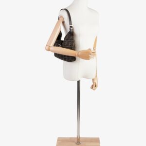Fendi Mamma Baguette Brown Zucca Canvas